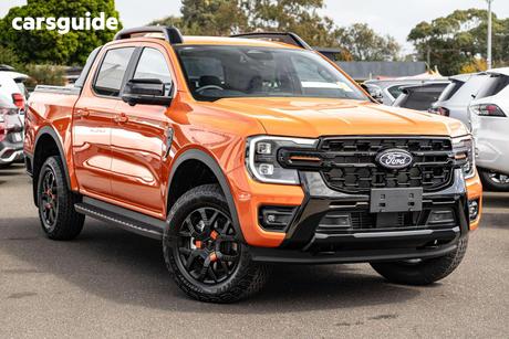 Orange 2026 Ford Ranger Double Cab Pick Up Wildtrak 3.0 (4X4)
