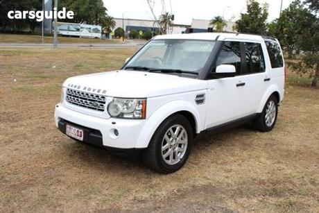 White 2011 Land Rover Discovery 4 Wagon 2.7 Tdv6