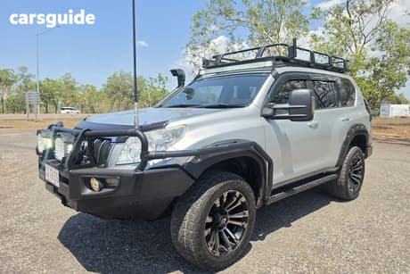 Silver 2011 Toyota Landcruiser Prado Wagon Gxl (4X4)