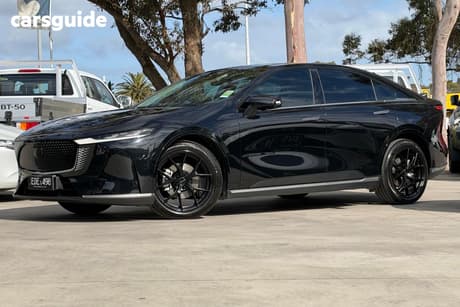 Black 2026 Mazda 6E Sedan Gt