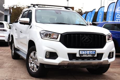 White 2020 LDV T60 Double Cab Utility Luxe (4X4)