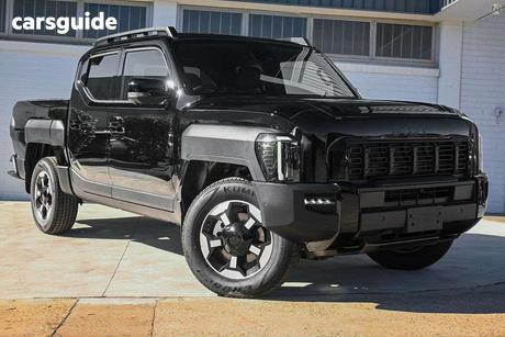 Black 2025 Kia Tasman Double Cab Pick Up X-Line (4X4) (0.9T) Bdy Fender