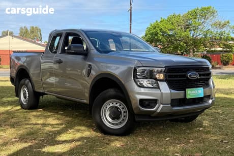 Silver 2022 Ford Ranger Super Cab Chassis Xl 2.0 (4X4)