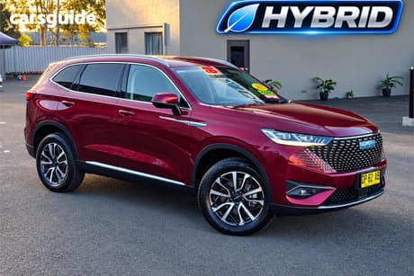 Red 2023 GWM Haval H6 Wagon Lux Hybrid