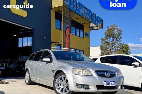 Silver 2012 Holden Commodore Sportswagon Equipe