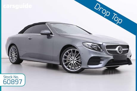 Grey 2020 Mercedes-Benz E300 Cabriolet