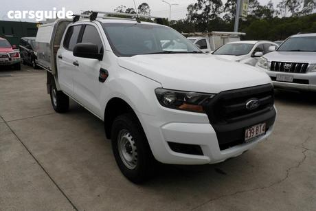 White 2017 Ford Ranger Crew Cab Pickup Xl 2.2 Hi-Rider (4X2)