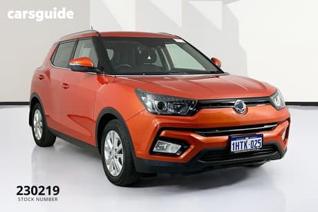 Orange 2019 Ssangyong Tivoli Wagon Elx