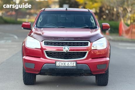 Red 2012 Holden Colorado Crew Cab Pickup Lx (4X4)