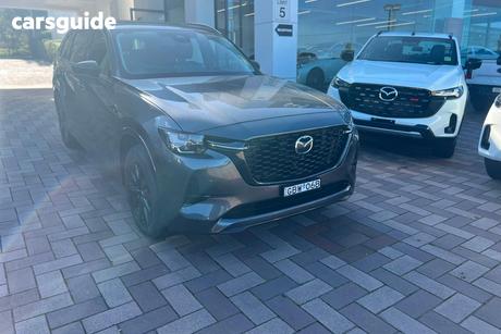 Grey 2026 Mazda CX-80 Wagon G40E Gt