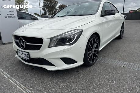 White 2016 Mercedes-Benz CLA200 Coupe Edition One