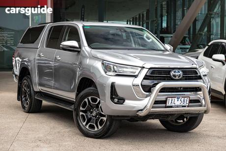 Silver 2023 Toyota Hilux Double Cab Chassis Sr5 (4X4)