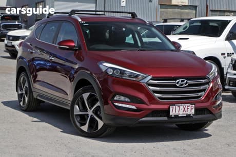Red 2016 Hyundai Tucson Wagon Elite (Awd)