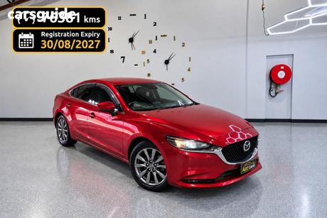 Red 2018 Mazda 6 Sedan Sport