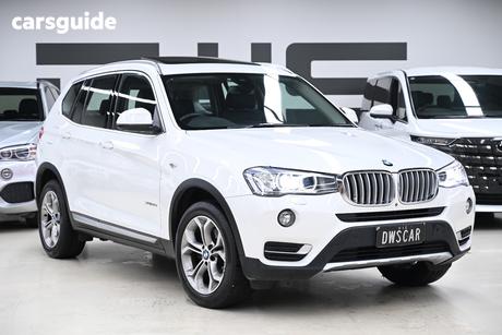 White 2018 BMW X3 Wagon Xdrive 20D Ind Collection
