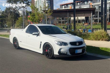 White 2015 Holden UTE Utility Ss-V Redline