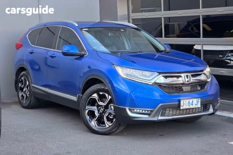 Blue 2019 Honda CR-V Wagon Vti-Lx (Awd)