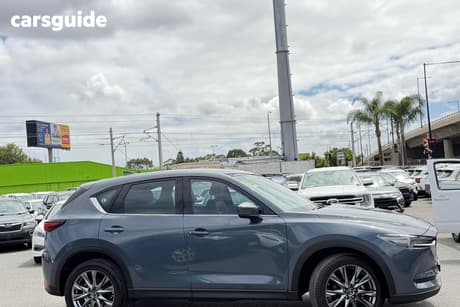 Grey 2021 Mazda CX-5 Wagon Akera Turbo (Awd)
