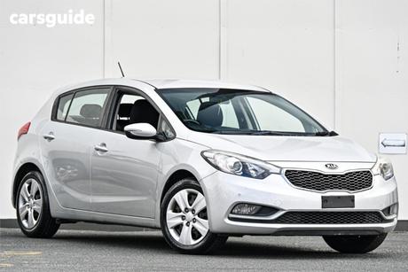 Silver 2016 Kia Cerato Hatchback S