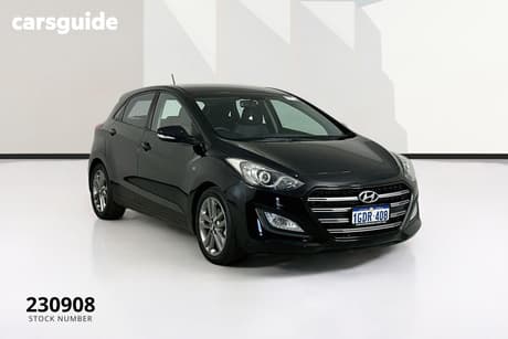 Black 2016 Hyundai I30 Hatchback Sr