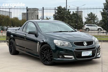 Green 2013 Holden UTE Utility Ss-V