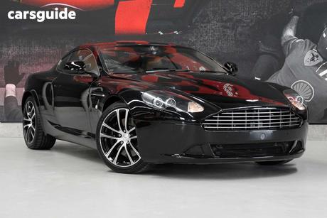 Black 2012 Aston Martin DB9 Coupe