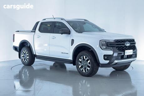 White 2025 Ford Ranger Double Cab Pick Up Phev Wildtrak (4X4)