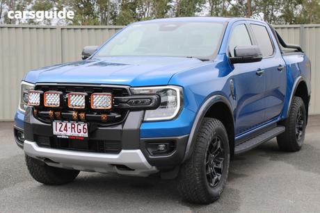 Blue 2024 Ford Ranger Double Cab Pick Up Tremor