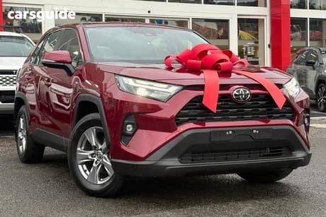 Red 2025 Toyota RAV4 Wagon Gx (2Wd) Hybrid