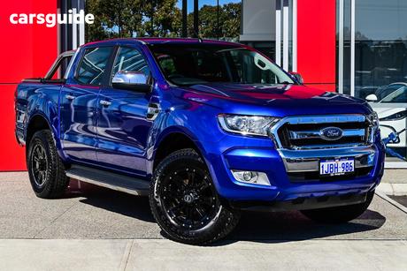 Blue 2016 Ford Ranger Dual Cab Utility Xlt 3.2 (4X4)