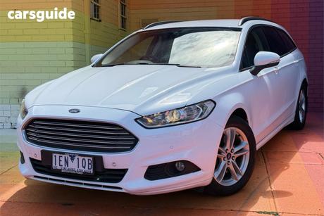 White 2015 Ford Mondeo Wagon Ambiente