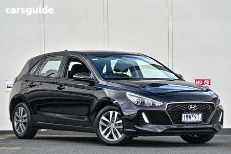 Black 2018 Hyundai I30 Hatchback Active
