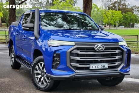 Blue 2022 LDV T60 Double Cab Utility Max Luxe (4X4)