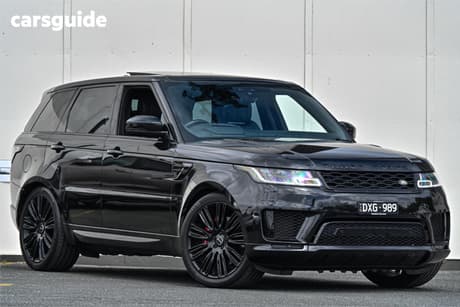 Black 2018 Land Rover Range Rover Sport Wagon Sdv8 Hse Dynamic