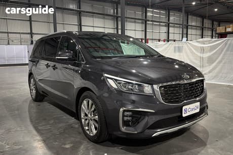 Grey 2020 Kia Carnival Wagon Platinum