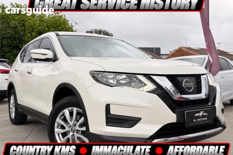 White 2019 Nissan X-Trail Wagon St (2Wd)