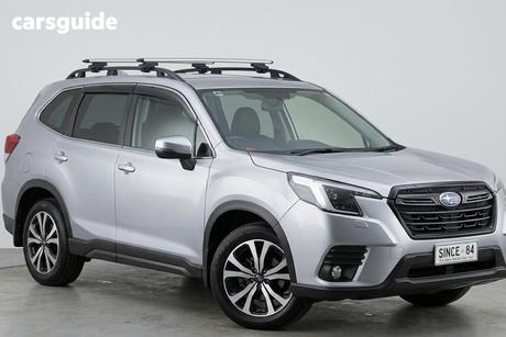 Silver 2023 Subaru Forester Wagon 2.5I Premium (Awd)