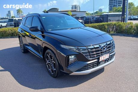Black 2021 Hyundai Tucson Wagon Highlander N Line (Awd)