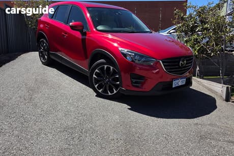 Red 2016 Mazda CX-5 Wagon Akera (4X4)