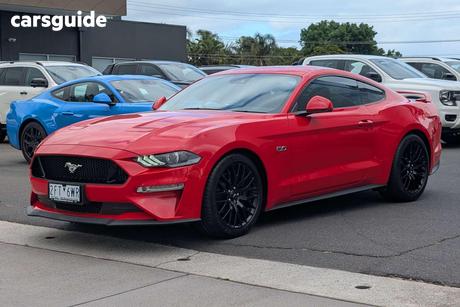 Red 2020 Ford Mustang Fastback Gt 5.0 V8