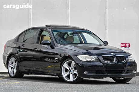 Black 2005 BMW 320I Sedan 20I