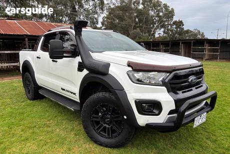 White 2019 Ford Ranger Double Cab Pick Up Wildtrak 2.0 (4X4)
