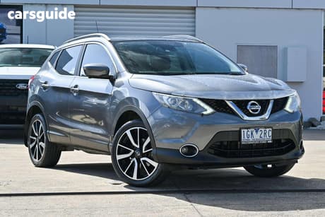 Grey 2015 Nissan Qashqai Wagon Ti (4X2)