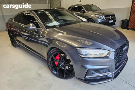 Grey 2019 Audi A5 Coupe 45 Tfsi Quattro S Tronic Sport
