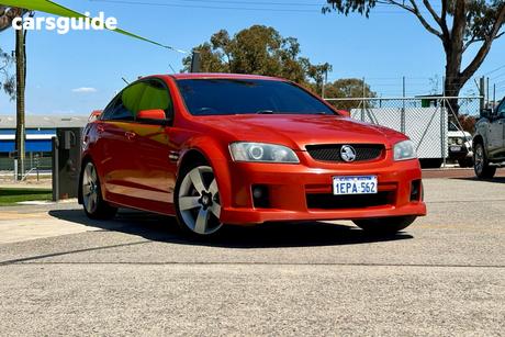 Orange 2006 Holden Commodore Sedan Ss-V