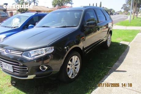Grey 2013 Ford Territory Wagon Ts (Rwd)