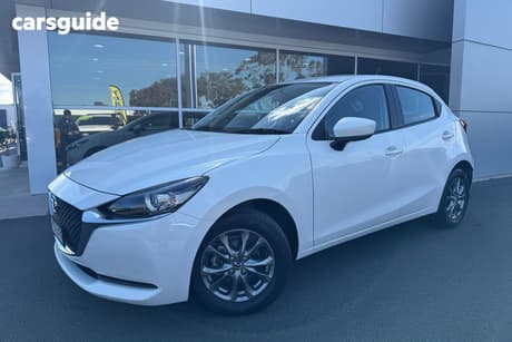 White 2021 Mazda 2 Hatchback G15 Pure