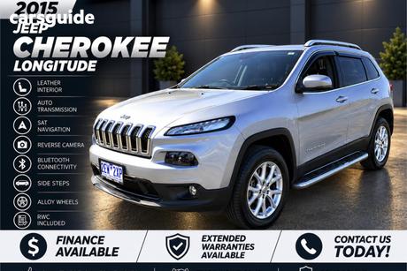 Grey 2015 Jeep Cherokee Wagon Longitude (4X4)