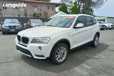 White 2012 BMW X3 Wagon Xdrive 20D