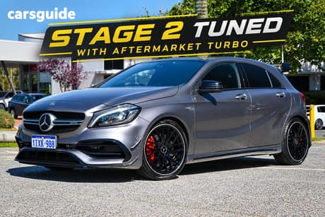 Grey 2016 Mercedes-Benz A45 Hatchback Amg